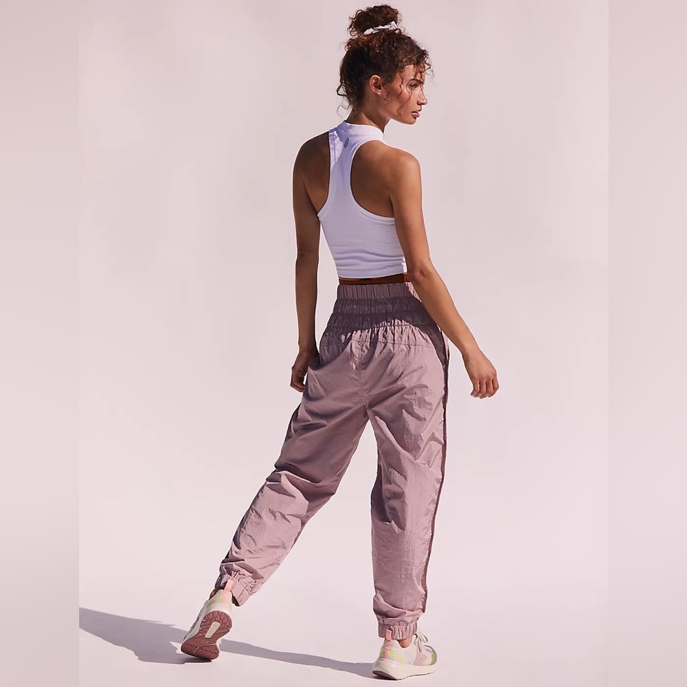 NWOT FP Movement The Way Home Joggers Mauve Size Small - Picture 1 of 13